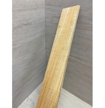 Клён Американский Волнистый заготовка накладки для электрогитары Смешанный ААА Волна ААА 9х67х490 мм-16