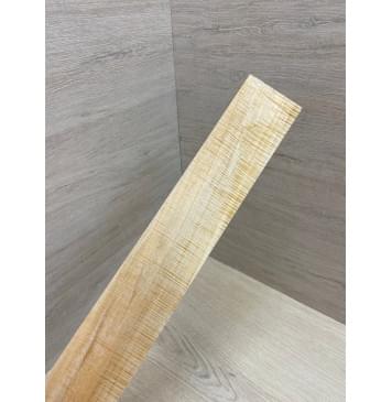 Клён Американский Волнистый заготовка накладки для электрогитары Смешанный ААА Волна ААА 9х67х490 мм-19