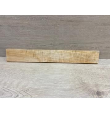 Клён Американский Волнистый заготовка накладки для электрогитары Смешанный ААА Волна ААА 9.5х66х490 мм-0