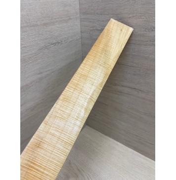 Клён Американский Волнистый заготовка накладки для электрогитары Смешанный ААА Волна ААА 9.5х66х490 мм-7