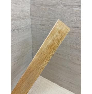 Клён Американский Волнистый заготовка накладки для электрогитары Смешанный ААА Волна ААА 9.5х66х490 мм-9