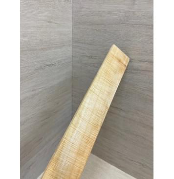 Клён Американский Волнистый заготовка накладки для электрогитары Смешанный ААА Волна ААА 9.5х66х490 мм-11