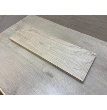 Клён Белый Явор, Волнистый заготовка на топ Тангент ААА Волна А 28х173х540 мм - ( 1шт под распил)-4