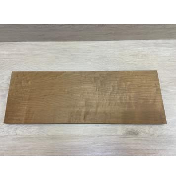 Клён Облачко Печеный 180 гр заготовка на топ Смешанный ААА Волна А 26х190х530 мм (1шт под распил)-0