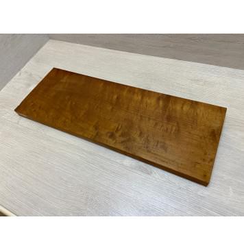 Клён Облачко Печеный 180 гр заготовка на топ Смешанный ААА Волна А 26х190х530 мм (1шт под распил)-8