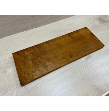 Клён Облачко Печеный 180 гр заготовка на топ Смешанный ААА Волна А 26х190х530 мм (1шт под распил)-9