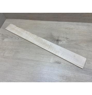 Клён Белый Явор, Волнистый заготовка накладки для бас-гитары Смешанный А Волна А 7.3х72х690 мм-0