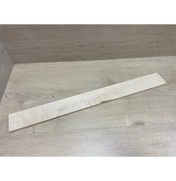 Клён Белый Явор, Волнистый заготовка накладки для бас-гитары Смешанный А Волна А 7.3х72х690 мм-7