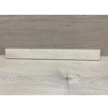 Клён Белый Явор, Волнистый заготовка накладки для бас-гитары Смешанный ААА Волна А 8.3х72х690 мм-2