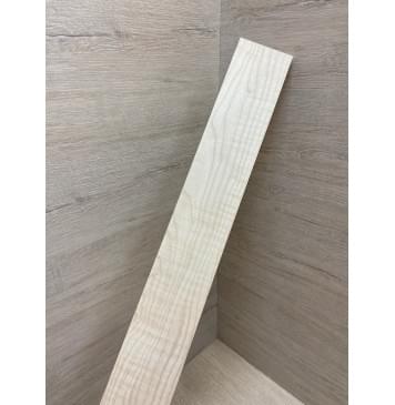 Клён Белый Явор, Волнистый заготовка накладки для бас-гитары Смешанный ААА Волна А 8.3х72х690 мм-6