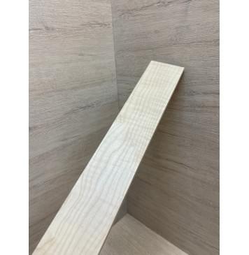 Клён Белый Явор, Волнистый заготовка накладки для бас-гитары Смешанный ААА Волна А 8.3х72х690 мм-9