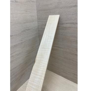 Клён Белый Явор, Волнистый заготовка накладки для бас-гитары Смешанный ААА Волна А 9.5х72х690 мм-8