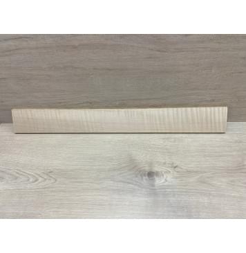 Клён Белый Явор, Волнистый заготовка накладки для бас-гитары Радиал ААА Волна АА 8.5х80х700 мм-2