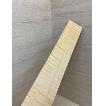 Клён Белый Явор, Волнистый заготовка накладки для бас-гитары Радиал ААА Волна АА 8.5х80х700 мм-11