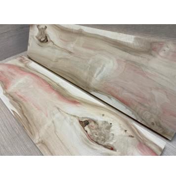 Клён Американский заготовка на топ Тангент АА 15х165х595 мм - 2 шт. (книжкой)-2