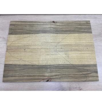 Корина Чёрная заготовка на топ Смешанный АА 13х222х615 мм 2шт (книжкой)-0