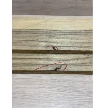 Корина Чёрная заготовка на топ Смешанный АА 13х222х615 мм 2шт (книжкой)-2