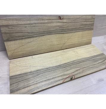 Корина Чёрная заготовка на топ Смешанный АА 13х222х615 мм 2шт (книжкой)-1