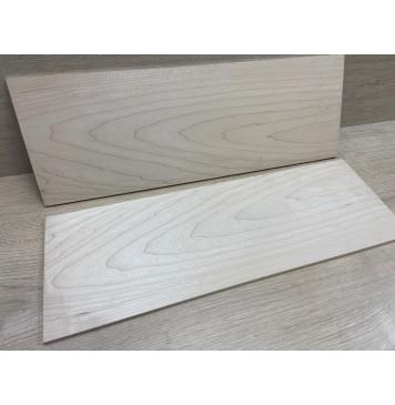 Клён Белый заготовка на топ Тангент АА 6х170х490 мм - 2 шт (книжкой)-4