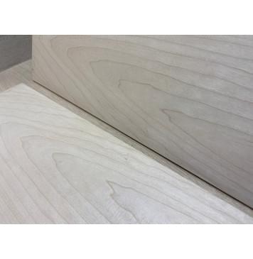 Клён Белый заготовка на топ Тангент АА 6х170х490 мм - 2 шт (книжкой)-5