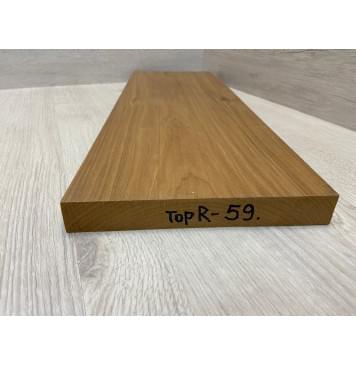 Клён Белый Печёный 180гр заготовка на топ Тангент А 25х194х550 мм (1шт под распил)-5