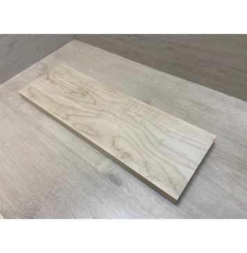 Клён Белый Явор, Волнистый заготовка на топ Тангент ААА Волна А 28х172х540 мм (1шт под распил)-8