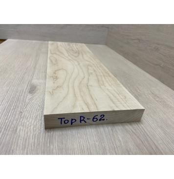 Клён Белый Явор, Волнистый заготовка на топ Тангент ААА Волна А 28х172х540 мм (1шт под распил)-7