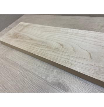 Клён Белый Явор, Волнистый заготовка на топ Тангент ААА Волна А 28х173х545 мм (1шт под распил)-4