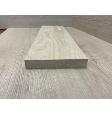 Клён Белый Явор, Волнистый заготовка на топ Тангент ААА Волна А 28х171х540 мм (1шт под распил)-6