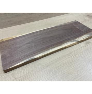 Орех Американский Заболонь заготовка на топ Тангент ААА 19х194х530 мм (1шт под распил)-4