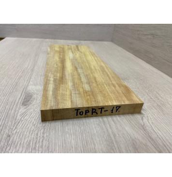 Мовингу заготовка на топ для Тревел гитары Радиал ААА 21х168х400 мм (1шт под распил)-2