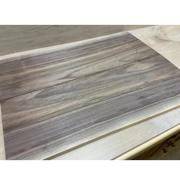 Орех Американский Заболонь заготовка на топ Смешанный ААА 14.5х224-254х680 мм - 2 шт. (книжкой)-3