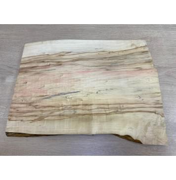 Клён Американский  заготовка на топ Тангент АА 25х320-330х430-480 мм - (цельный)-3