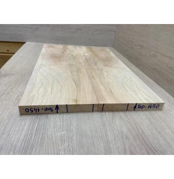 Клён Американский заготовка на топ Смешанный АА 23.5х182х540 мм - 2шт (книжкой)-9