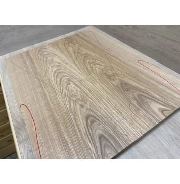 Ясень Оливковый заготовка на топ Смешанный АА 19х246х615 мм - 2шт (книжкой)-3