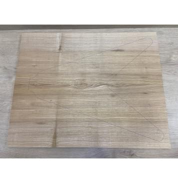 Ясень Оливковый заготовка на топ Смешанный А 18.5х246х мм - 2шт (книжкой)-0