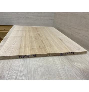 Ясень Оливковый заготовка на топ Смешанный А 18.5х246х мм - 2шт (книжкой)-1