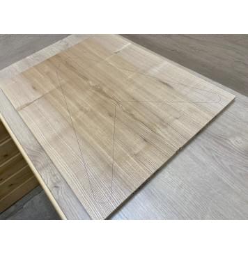 Ясень Оливковый заготовка на топ Смешанный А 18.5х246х мм - 2шт (книжкой)-2