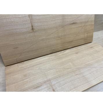 Ясень Оливковый заготовка на топ Смешанный А 18.5х246х мм - 2шт (книжкой)-4