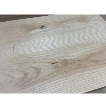 Ясень Белый заготовка на топ Тангент А 18х250х650 мм - 2шт (книжкой)-4