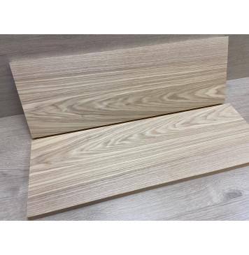 Ясень Оливковый заготовка на топ Смешанный ААА 18.5х193х575 мм - 2шт (книжкой)-2