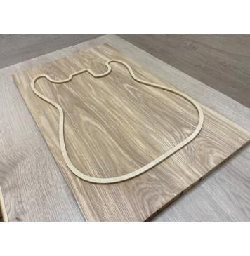 Ясень Оливковый заготовка на топ Тангент ААА 20х183х605 мм - 2шт (книжкой)-4