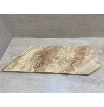 Клён Американский Волнистый заготовка на топ Смешанный А Волна А 23х240х540-700 мм (1шт под распил)-2