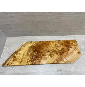 Клён Американский Волнистый заготовка на топ Смешанный А Волна А 23х240х540-700 мм (1шт под распил)-5