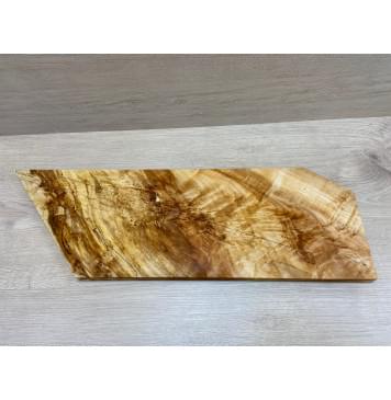 Клён Американский Волнистый заготовка на топ Смешанный А Волна А 23х240х540-700 мм (1шт под распил)-9