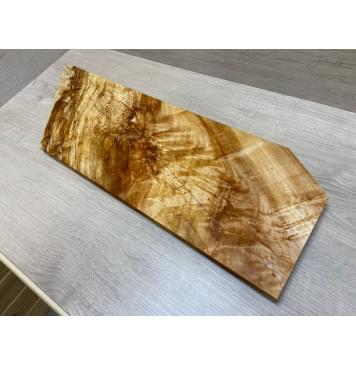 Клён Американский Волнистый заготовка на топ Смешанный А Волна А 23х240х540-700 мм (1шт под распил)-10