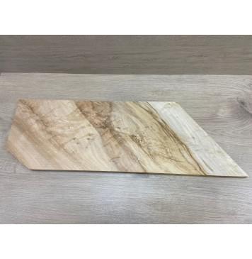 Клён Американский Волнистый заготовка на топ Смешанный А Волна А 23х240х540-700 мм (1шт под распил)-13