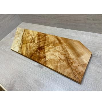 Клён Американский Волнистый заготовка на топ Смешанный А Волна А 23х240х540-700 мм (1шт под распил)-11