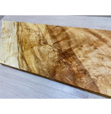 Клён Американский Волнистый заготовка на топ Смешанный А Волна А 23х240х540-700 мм (1шт под распил)-0