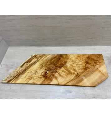 Клён Американский Волнистый заготовка на топ Смешанный А Волна А 23х240х540-700 мм (1шт под распил)-3